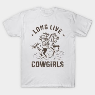 Long Live Cowgirls Horse Ride T-Shirt